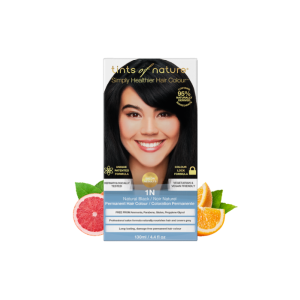 Hair Colour Tints of Nature 1N Natural Black 120ml