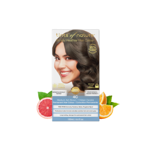 Hair Colour Tints of Nature 4C Medium Ash Brown 120ml