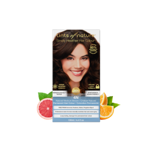 Hair Colour Tints of Nature 4N Natural Medium Brown 120ml