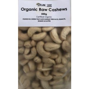 Cashews Whole Organic 500g