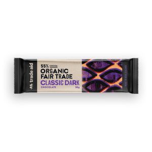 Trade Aid Organic 55% classic dark chocolate – 50g