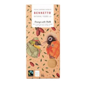  Chocolate - Orange & Chilli  Bennetto 100gm