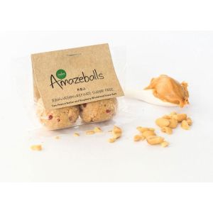 P.B.J. (Peanut Butter & Raspberry) Amazeballs ( twin packs) 50gm