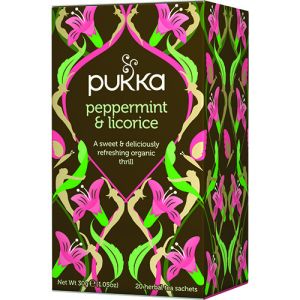 Peppermint and Licorice  Pukka Tea - 20 Bags