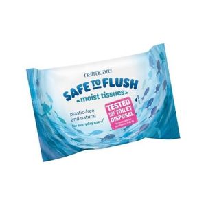Safe to Flush Moist Tissues
