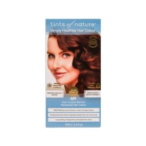 Hair colour  6R Dark Copper Blonde Tint of nature 120ml