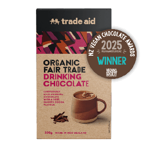 Organic drinking chocolate – 300g Trade aid